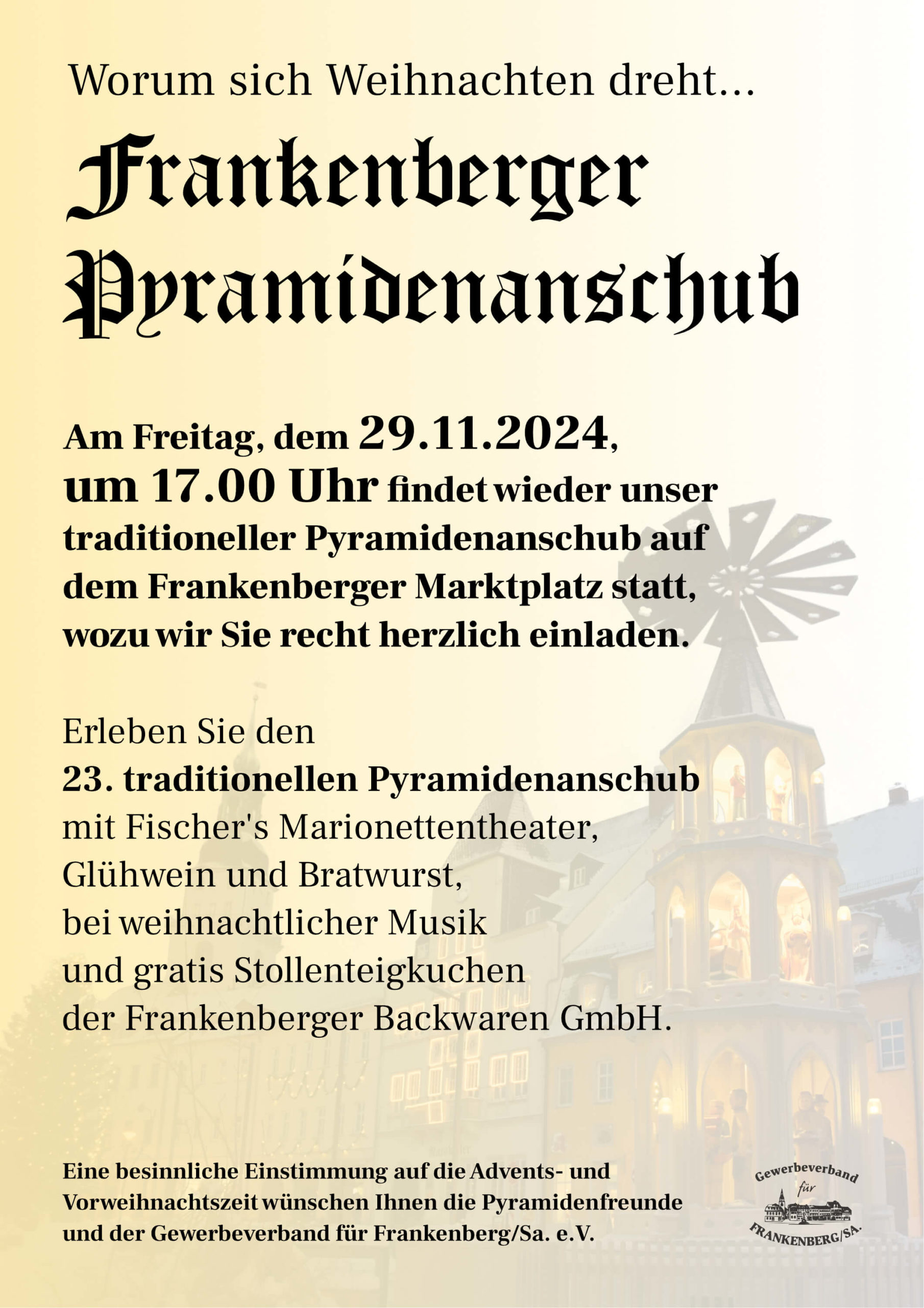 Pyramidenanschub 2024